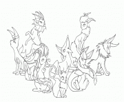 Eevee Evolutions High Quality